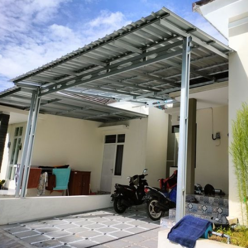 Jasa Pasang Kanopi Baja Ringan Per Meter