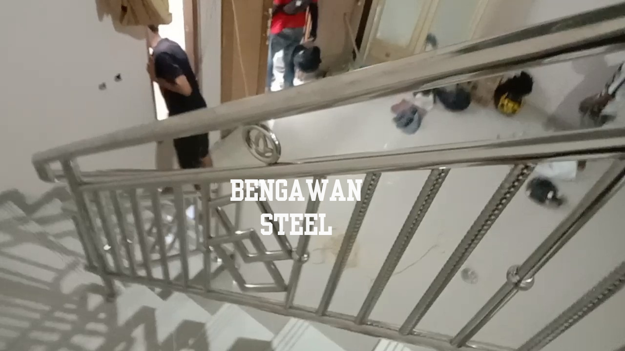 Jasa Pembuatan Railing Tangga Stainless di Gunungsindur Bogor